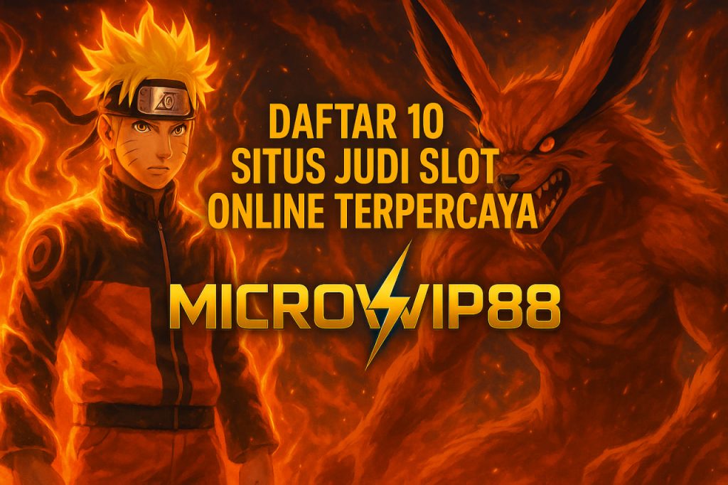 daftar 10 situs judi slot online terpercaya